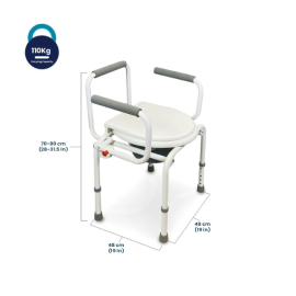 Arrex Vp10 Commode Chair With Pot