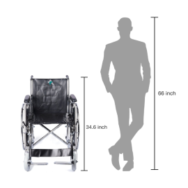 Arrex Martin Premium Steel Wheelchair