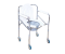 Arrex VP40 Commode Chair Solid Castor Wheels