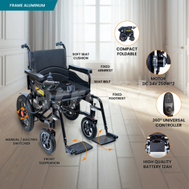 Arrex Cooper Automatic Power Wheelchair