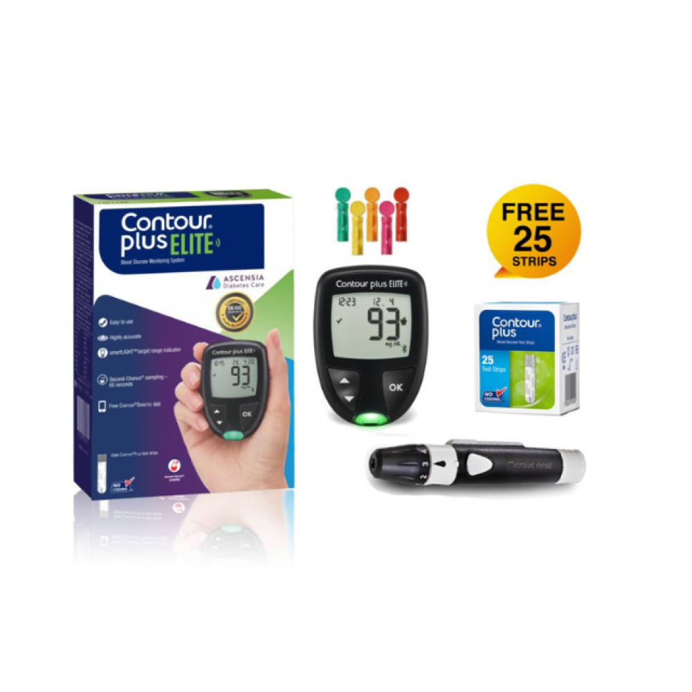Ascensia Contour Plus Elite Blood Glucose Monitoring System