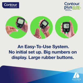 Ascensia Contour Plus Elite Blood Glucose Monitoring System