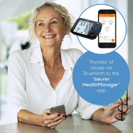 Beurer BM 54 Bluetooth Upper Arm Blood Pressure Monitor