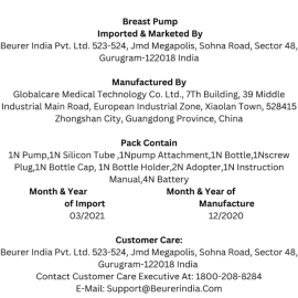 Beurer BY 40 Breast Pump