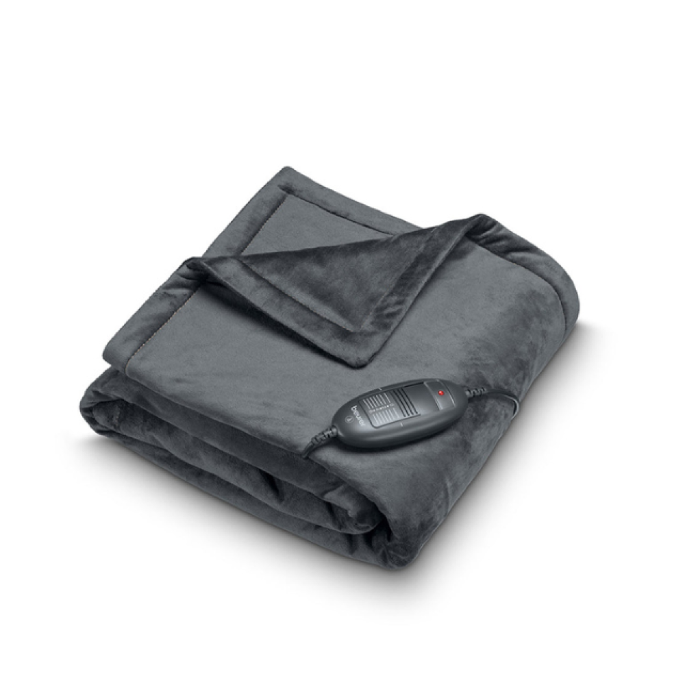 Beurer HD 74 Electric Cosy Taupe Heated Over Blanket