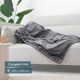 Beurer HD 74 Electric Cosy Taupe Heated Over Blanket