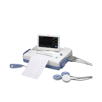 Desco 7-Inch TFT Display Fetal Monitor with Twin Probe