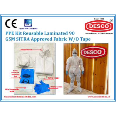 Desco DPPE 101.2 Laminated 90 GSM PPE Kit