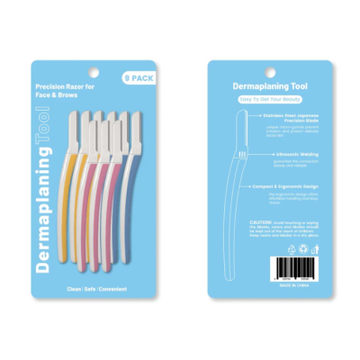 Elmask Face Razor with Rubber Handle