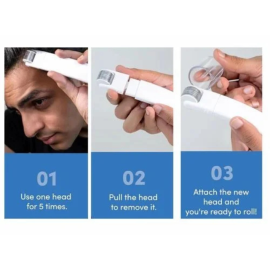 Elmask 2-in-1 Titanium Derma Roller