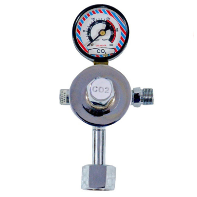 Gulati GI-15 Co2 Regulator Single Stage Single Gauge