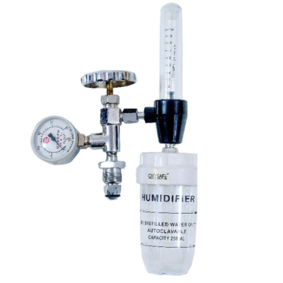 Gulati GI-77 Deluxe Oxygen Fine Adjustment Valve With Rotameter