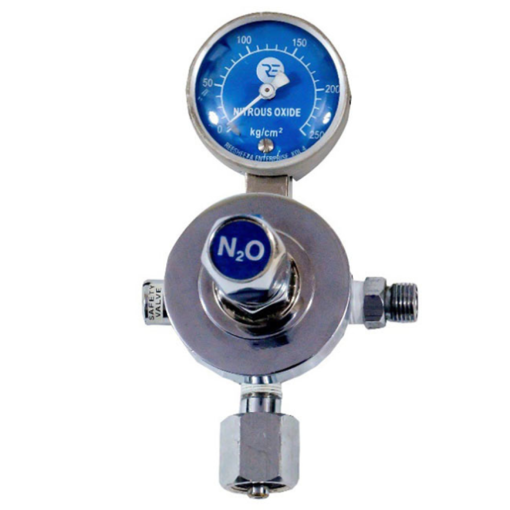 Gulati GI-22 N20 Regulator Single Stage Single Gauge