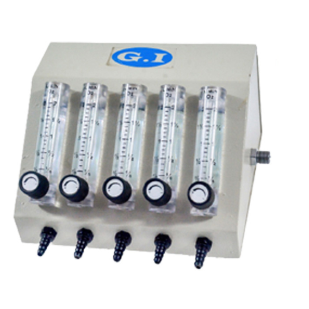 Gulati GI-50 Oxygen Five-way Flow Splitter