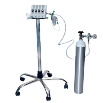 Gulati GI-40 Oxygen Four Way Flow Splitter