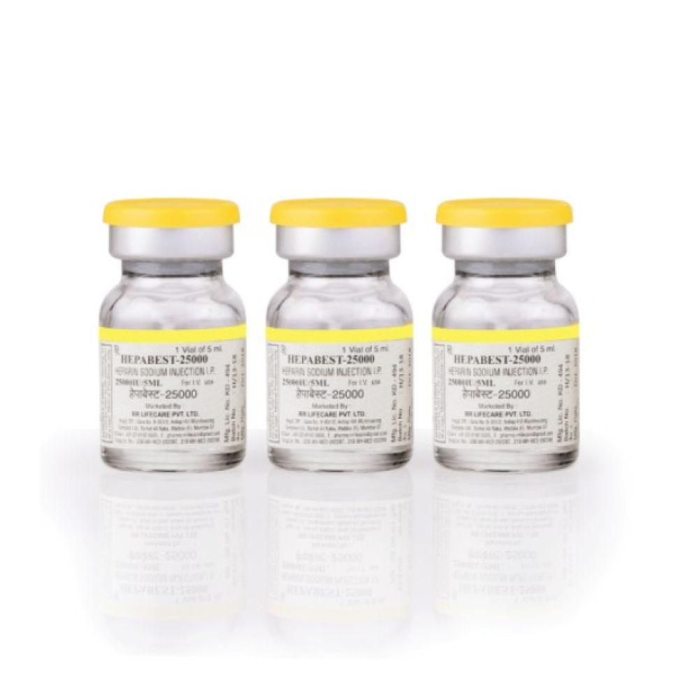 Heparin Sodium Injection - 25000 IU