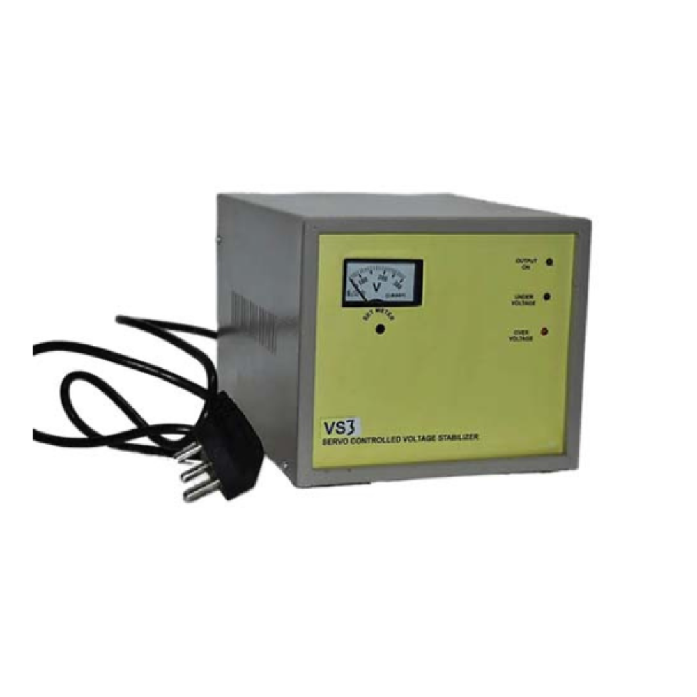VS 3 Servo Controlled Voltage Stabilizer