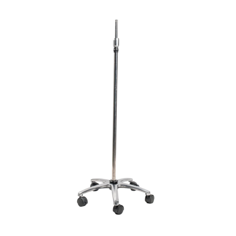 Arrex Noah Ss 20 Two Hooks Saline Stand with Rolling Wheels