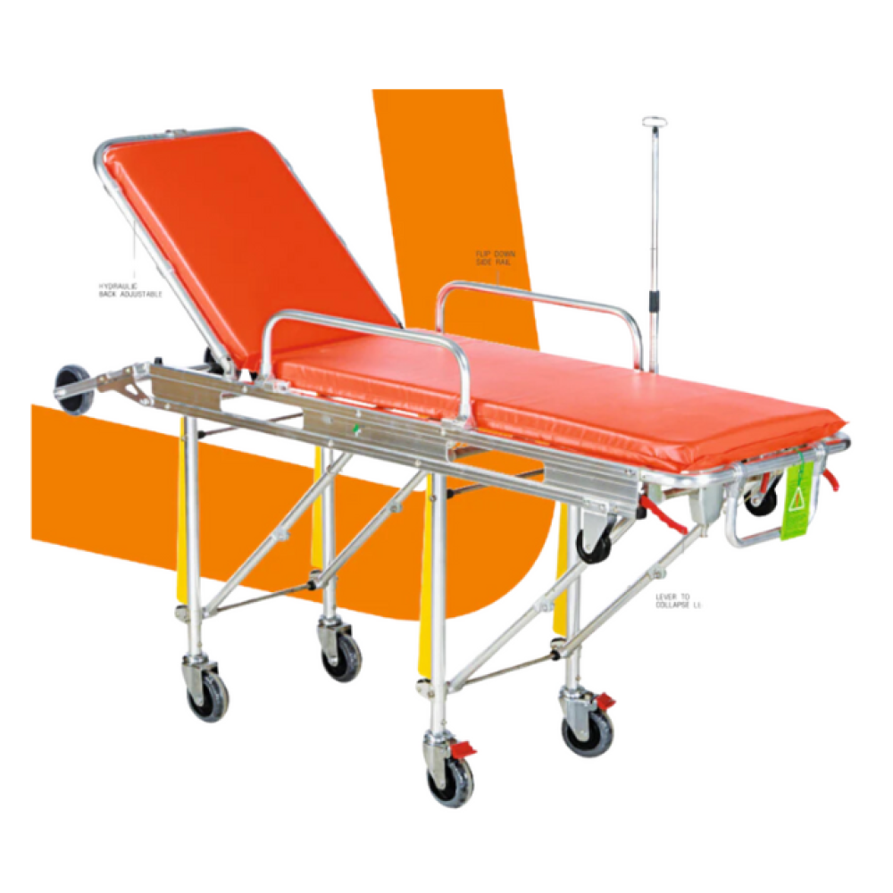 Arrex Str 20 Ambulance Stretcher With Iv Stand