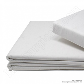 Indosurgicals Cotton Hospital Bed Sheet