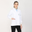 Female Snap Closure Full Sleeve with Knit Cuffs Lab Coat