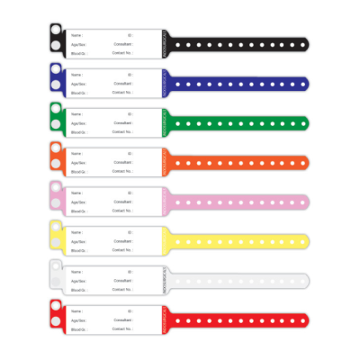 Indosurgicals Patient Identification Band for Adults