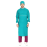 Indosurgicals Unisex Reusable Surgeon Gown Set