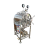 IS Triple Wall Radial Locking Horizontal Cylindrical Autoclave