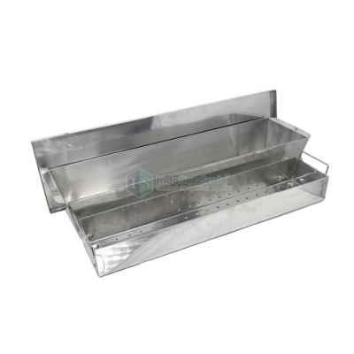 IS SS 304 Cidex Tray with Cover