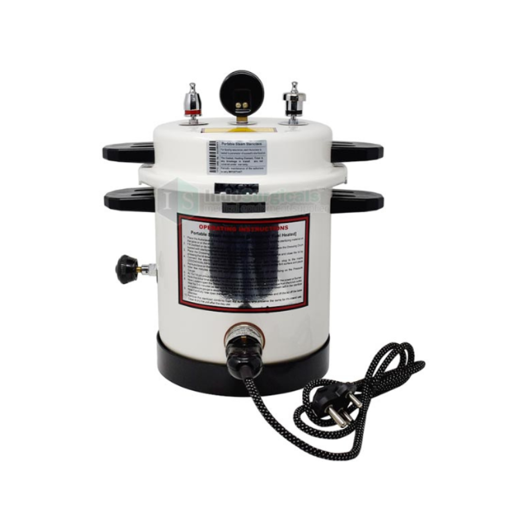 IS Electric Pressure Cooker Type Aluminum Epoxy Coated Autoclave