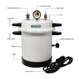 IS Electric Pressure Cooker Type Aluminum Epoxy Coated Autoclave
