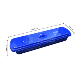 IS Cidex Tray with Lid Plastic (ABS)