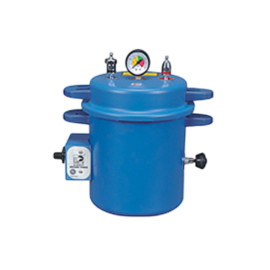 IS Coloured Epoxy Coated Pressure Cooker Type Electric Dental Autoclave – 10 Litre