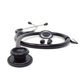 Dulcet Dual-Head Black Stethoscope