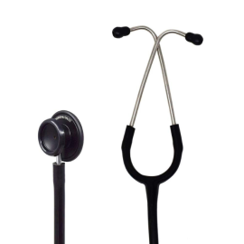 Dulcet Dual-Head Black Stethoscope