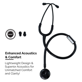 Dulcet Professional Black-II Stethoscope