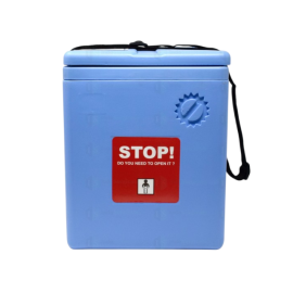 IS Large Vaccine Carrier Box with 4 Ice Packs – 1.35 Litre