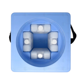 IS Large Vaccine Carrier Box with 4 Ice Packs – 1.35 Litre