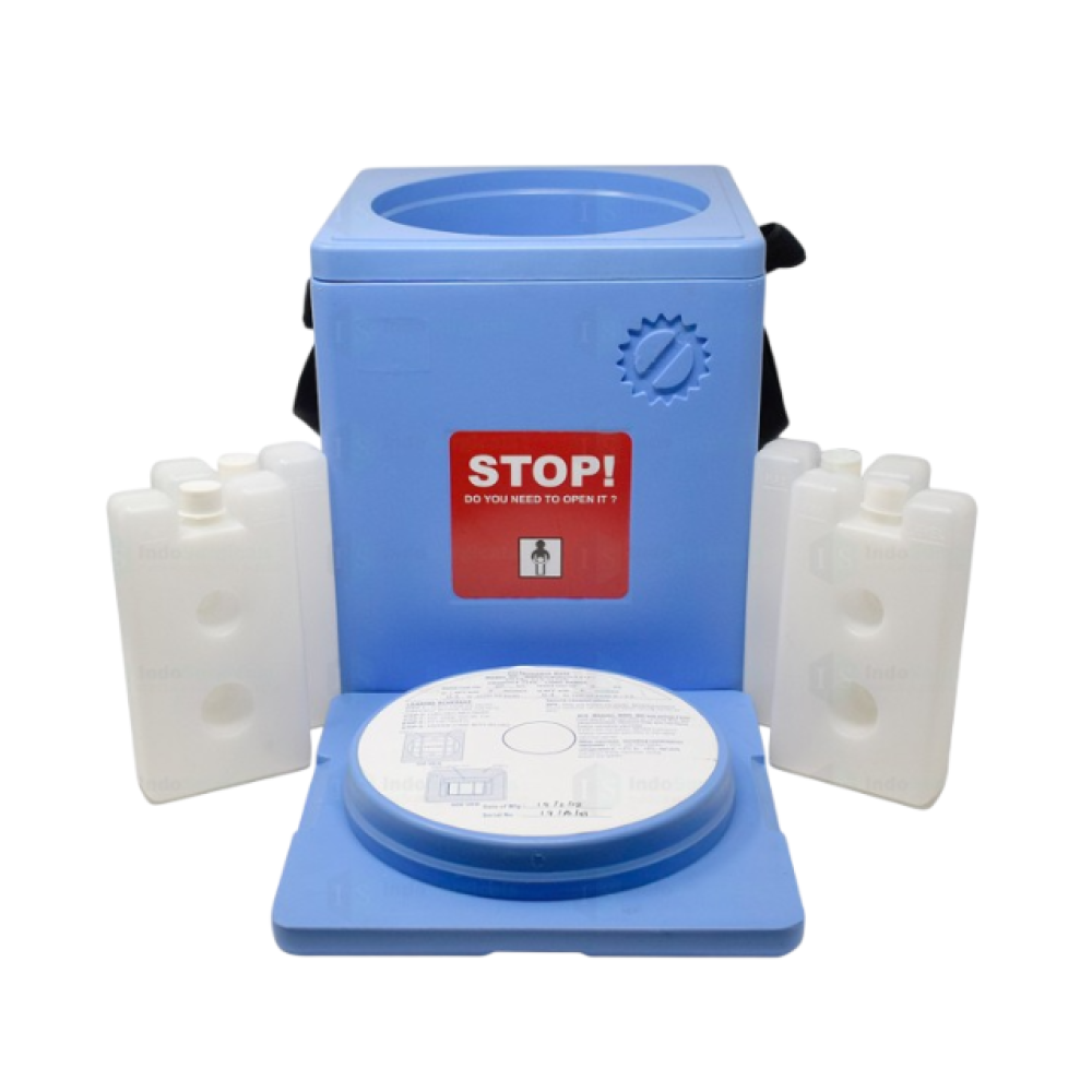 IS Large Vaccine Carrier Box with 4 Ice Packs – 1.35 Litre