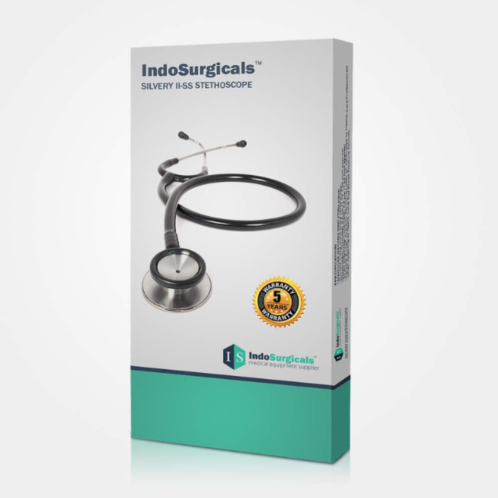 IndoSurgicals Silvery II-SS Stethoscope