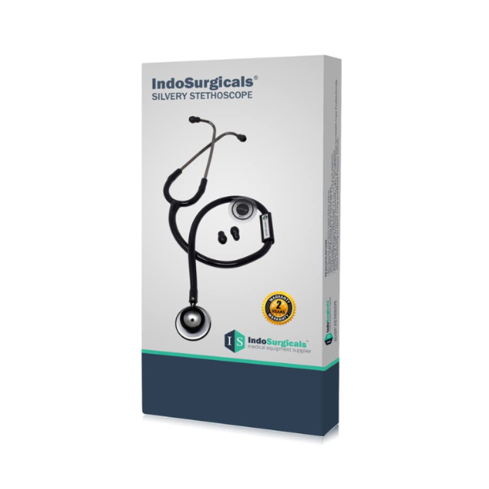 IndoSurgicals Silvery Stethoscope