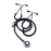IndoSurgicals Silvery Teaching Stethoscope with Dual-Headset