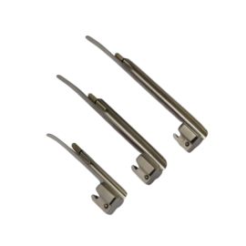 IS Miller Type Laryngoscope Set with LED Bulb