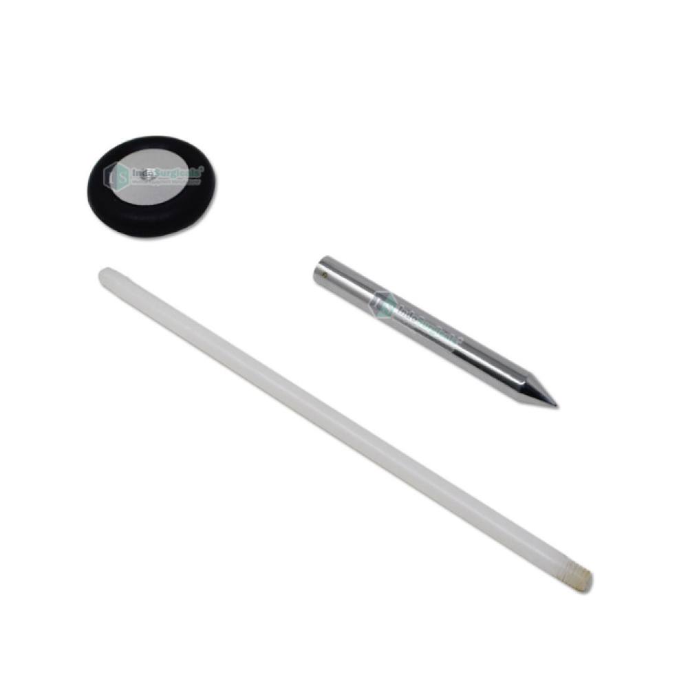 Queen Square Reflex Hammer with Pointed Stainless Steel Tip