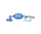 IS Blue Silicone Manual Adult Resuscitator