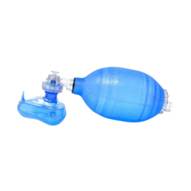 IS Blue Silicone Manual Adult Resuscitator