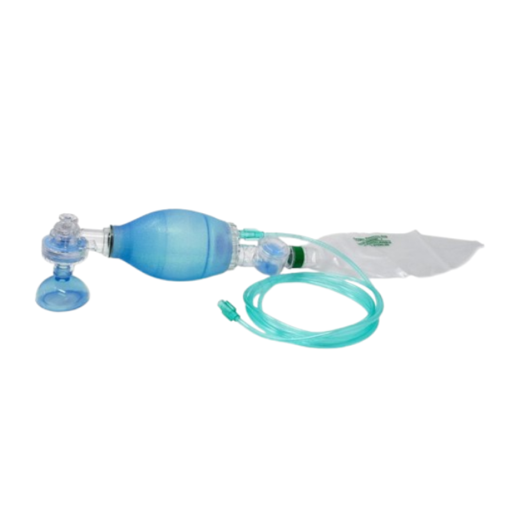 IS Blue Silicone Manual Child Resuscitator