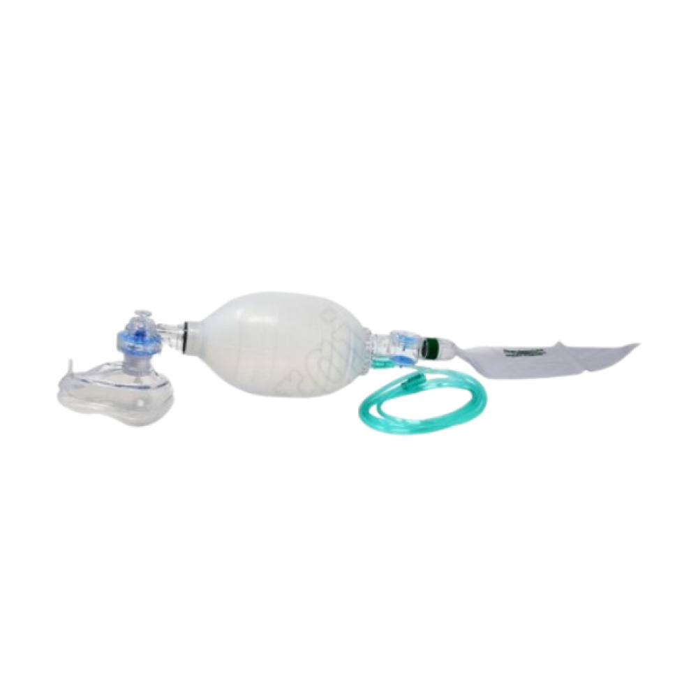 IS White Silicone Manual Adult Resuscitator