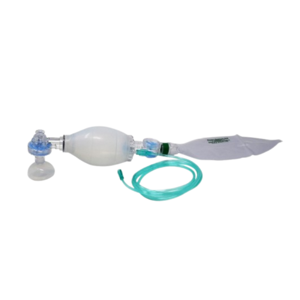 IS White Silicone Manual Child Resuscitator