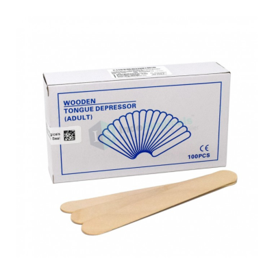 IS Non-Sterile Wooden Tongue Depressors (Pack of 100)